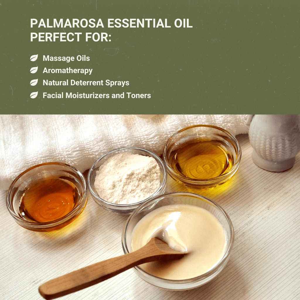 Palmarosa Essential Oil - From Norex Flavours - Nature Packaged