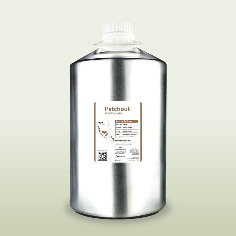 Patchouli Essential Oil - From Indonesian Essential Oils - Nature Packaged