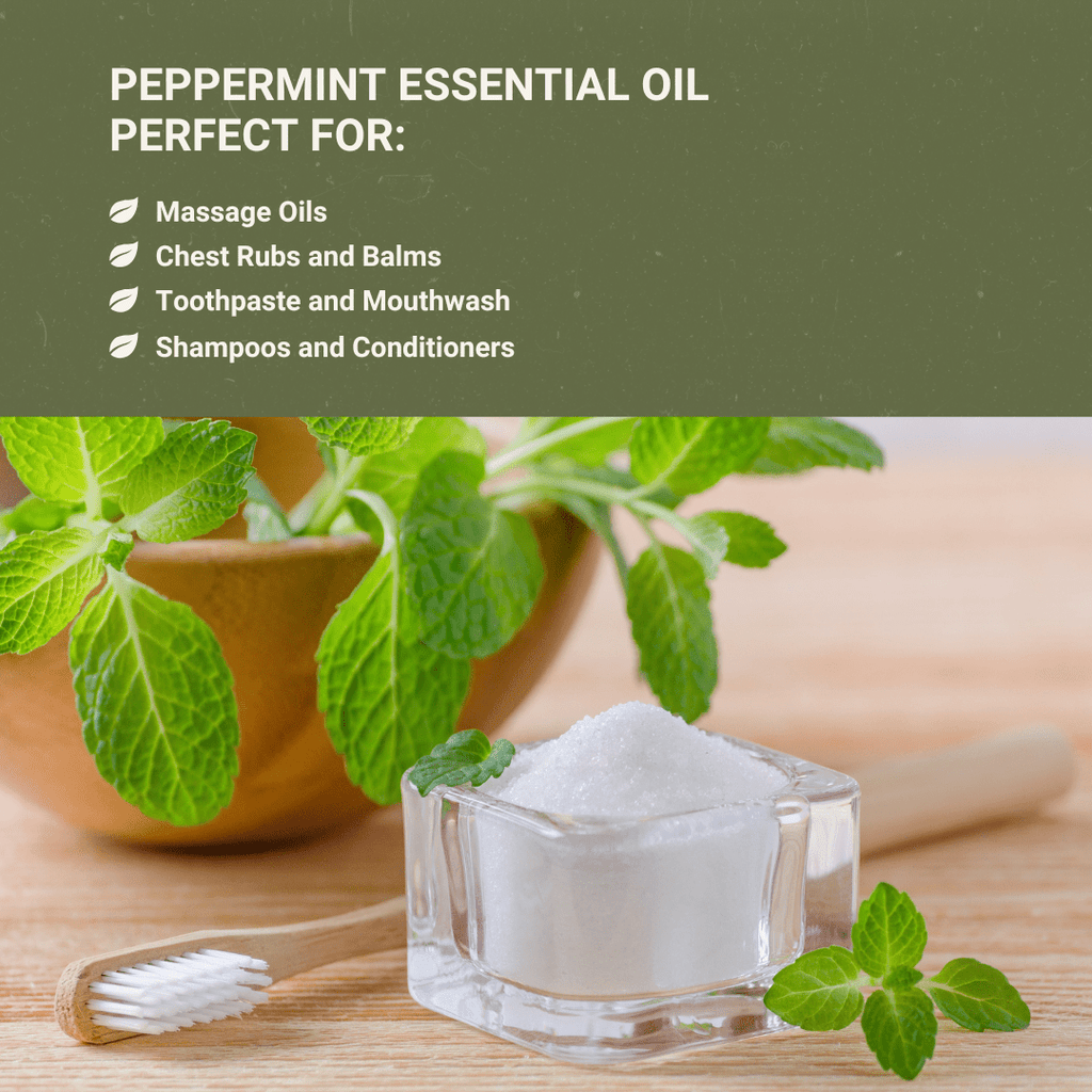 Peppermint Essential Oil - From Norex Flavours - Nature Packaged