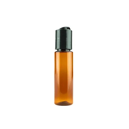 Plastic Amber Bottle-1 Oz