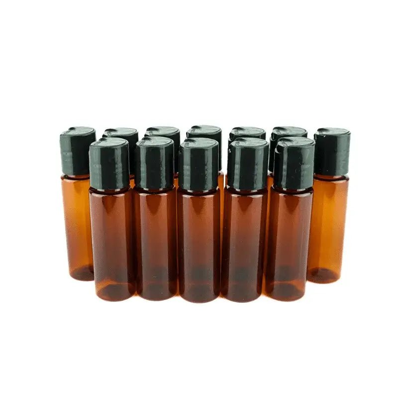 Plastic Amber Bottle - 1 Oz - Nature Packaged