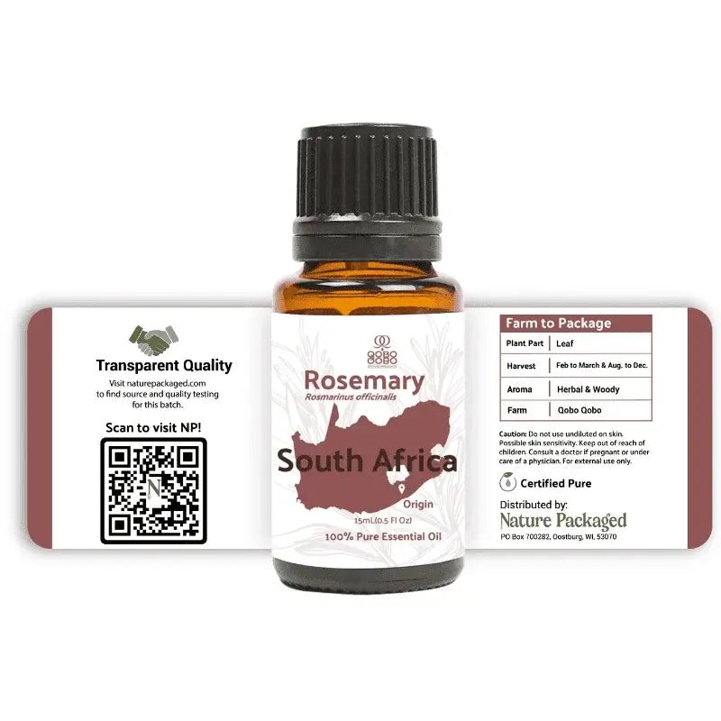 Rosemary Essential Oil - From Qobo Qobo - Nature Packaged