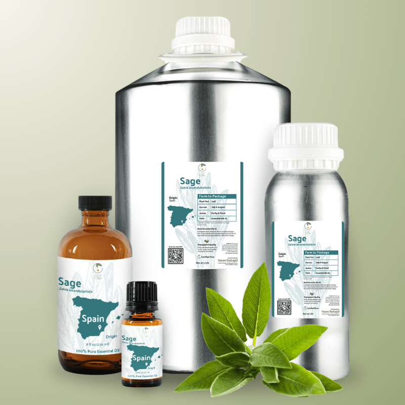 Sage Essential Oil - From Essential Oils SL - Nature Packaged