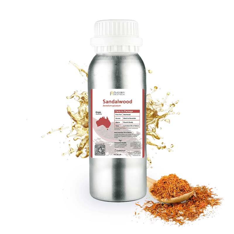 Sandalwood Essential Oil - From Australian Oils Of Nature - Nature Packaged