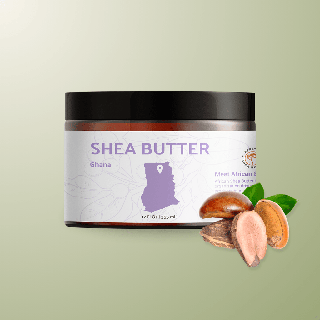 Shea Butter - Unrefined, White - From Farm in Ghana - Nature Packaged