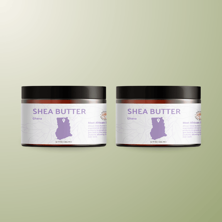 Shea Butter - Unrefined, White - From Farm in Ghana