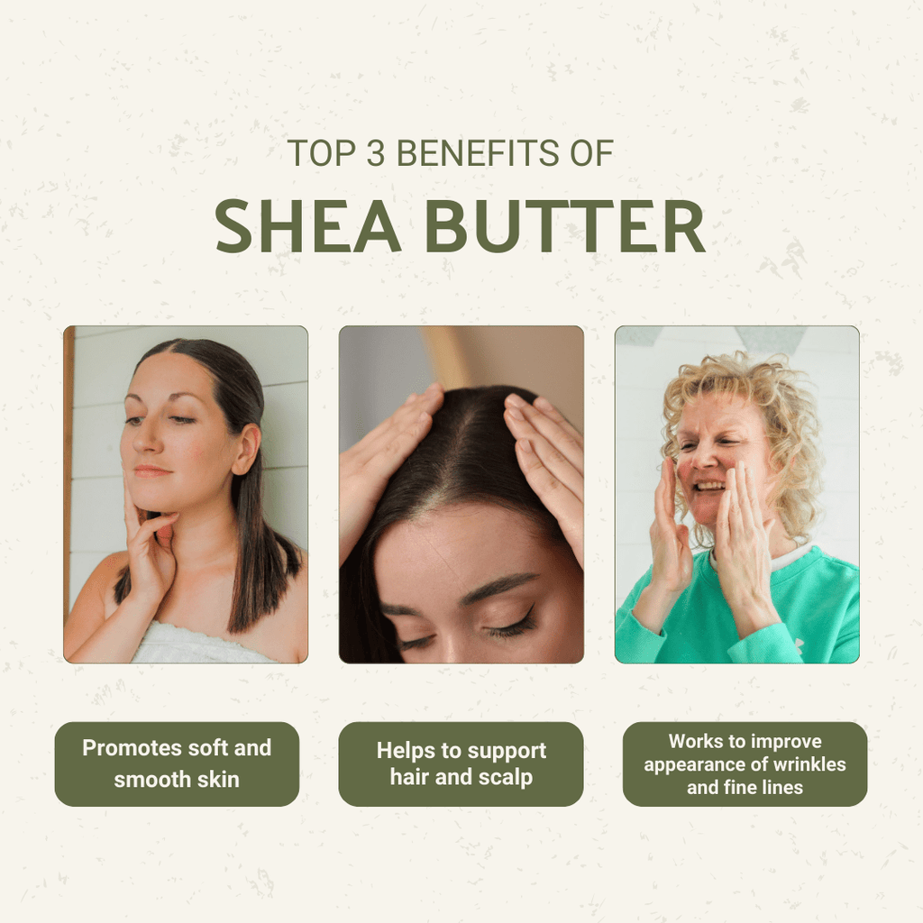 Shea Butter - Unrefined, White - From Farm in Ghana - Nature Packaged