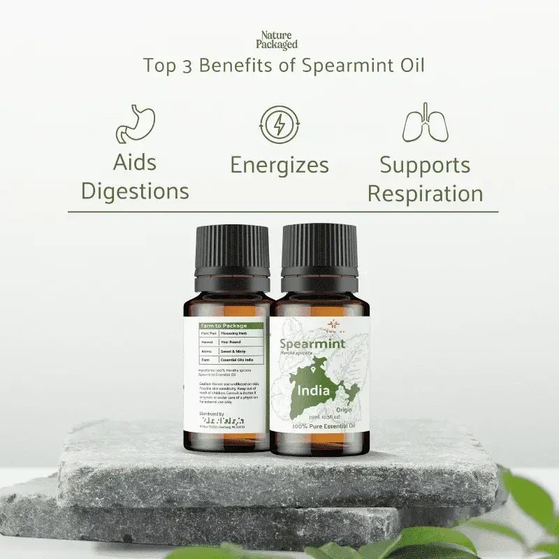 Spearmint Essential Oil - From Essential Oils India - Nature Packaged
