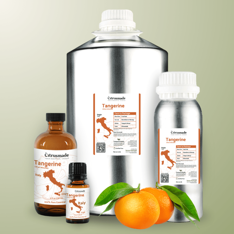 Tangerine Essential Oil - From Citrusmade - Nature Packaged