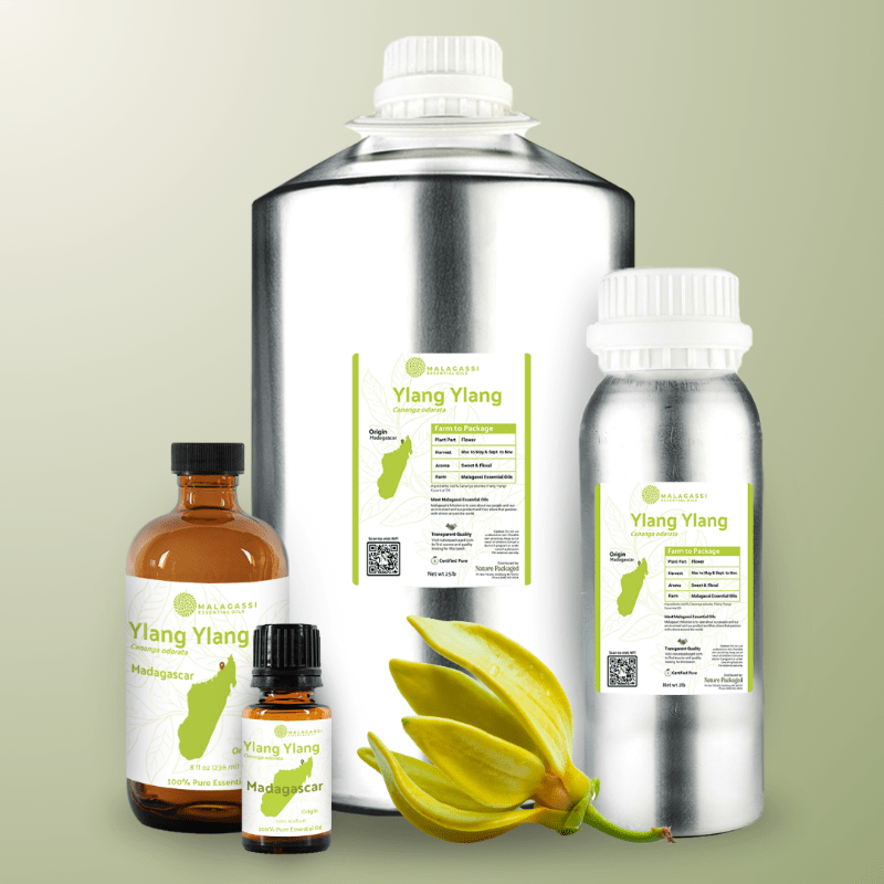 Ylang Ylang Essential Oil - From Malagassi Essential Oils - Nature Packaged