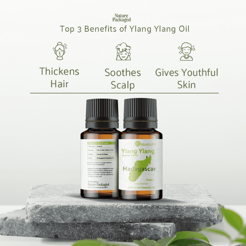 Ylang Ylang Essential Oil - From Malagassi Essential Oils - Nature Packaged
